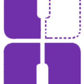 Version carrée du logo de l’association