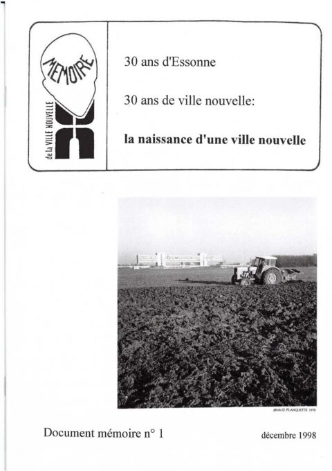 Couverture du Document mémoire n° 1