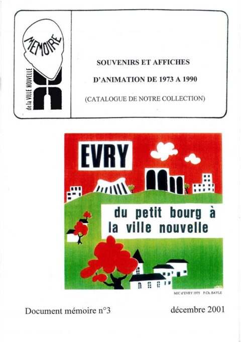Couverture du Document mémoire n° 3